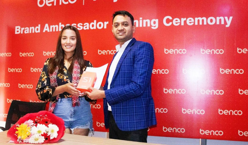 नायिका प्रियङ्का कार्की बेन्को मोबाइलको ब्रान्ड एम्बास्डरमा नियुक्त